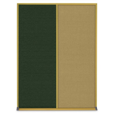 Single Door Radius Corkboard,24X36,S